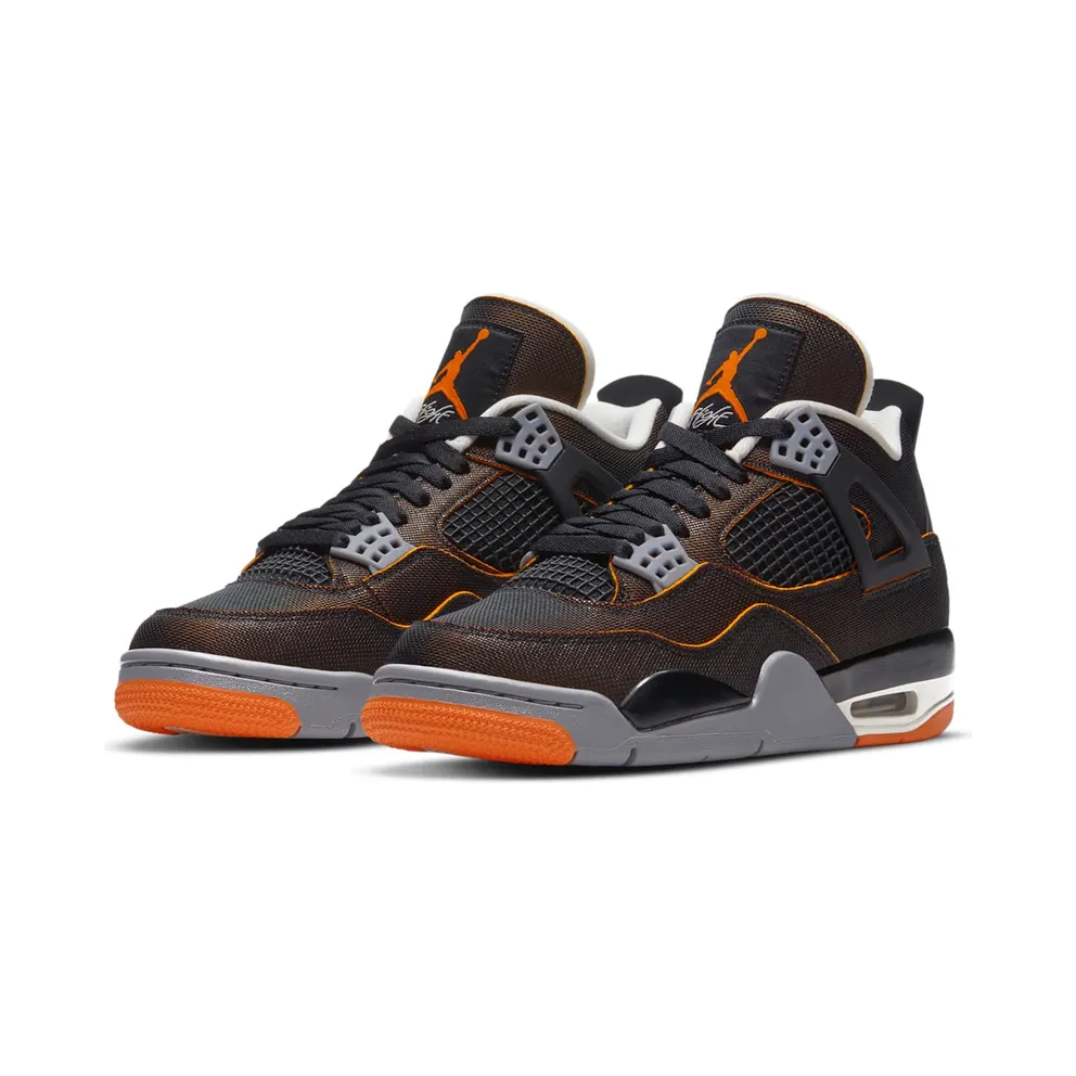 Jordan 4 Retro Starfish (W) Sail/Black-Starfish-Light Smoke Grey (CW7183-100)