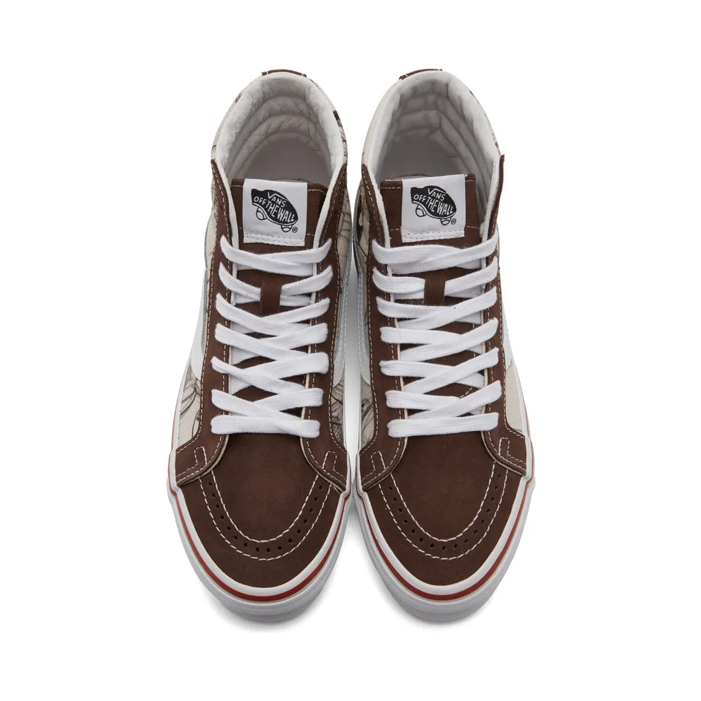 Vans Brown Javier Calleja Edition Vault OG Sk8-Hi LX High (VN0A4BVB7041)