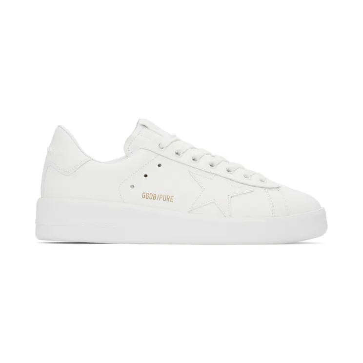 Golden Goose White Purestar Sneakers (GMF00197.F000541.10100)