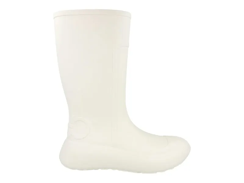 Ferragamo Gancini Logo Rain Boots White (01D315-999089-M)