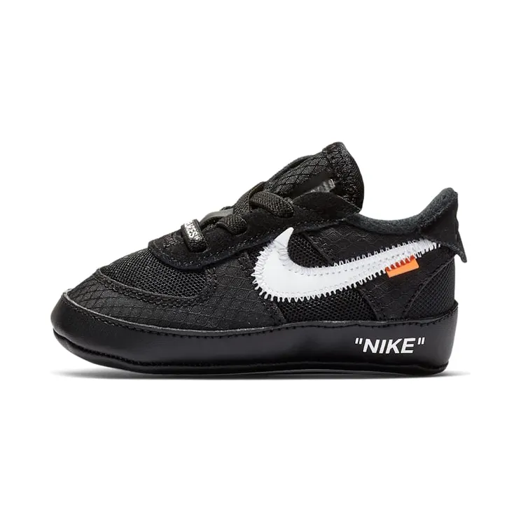 Nike x Off White Air Force 1 Low Black (Toddler) (2018) (BV0854-001)
