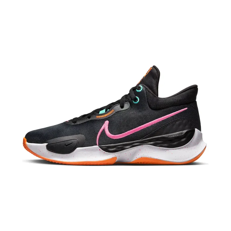Nike Renew Elevate 3 “Black / Anthracite / Brilliant Orange / Pink Spell” (DD9304-007)