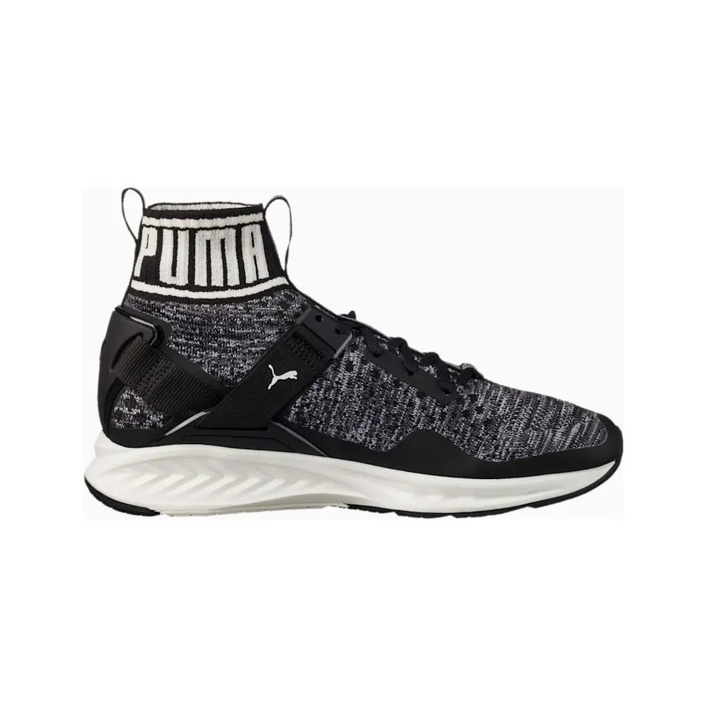 Puma Ignite EvoKnit Black/Quiet Shade-White (189697-01)