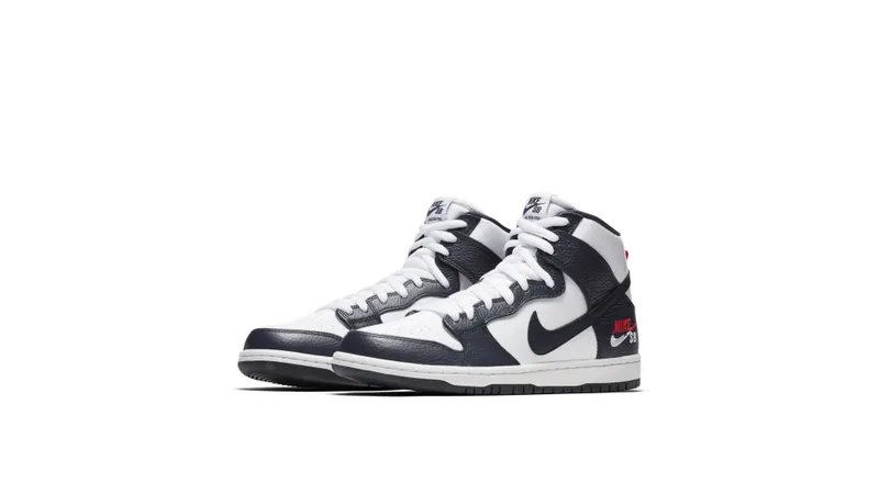 Nike SB Dunk High Future Court Obsidian Obsidian/Obsidian-White-University Red (854851-441)