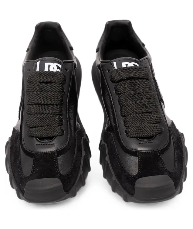 Dolce & Gabbana DG Athletic Logo Low-top “Black” (CS2384 A0569 8B956) (2)