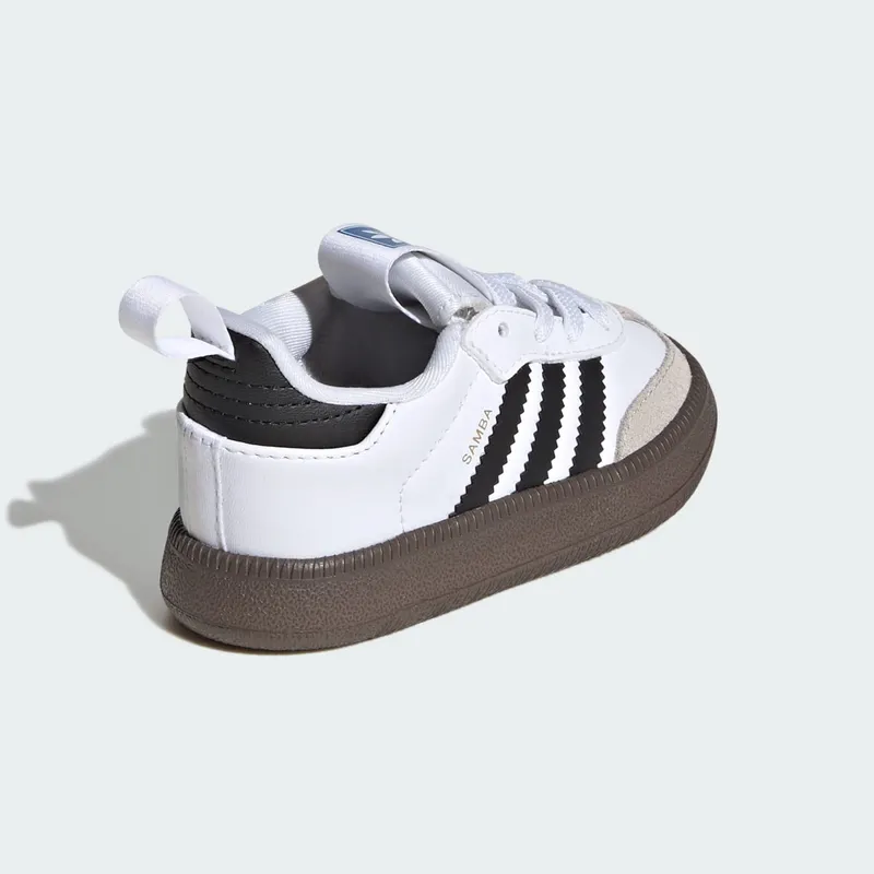 Adidas Samba Quickon Cloud White / Core Black / Gold Metallic (KI1577)