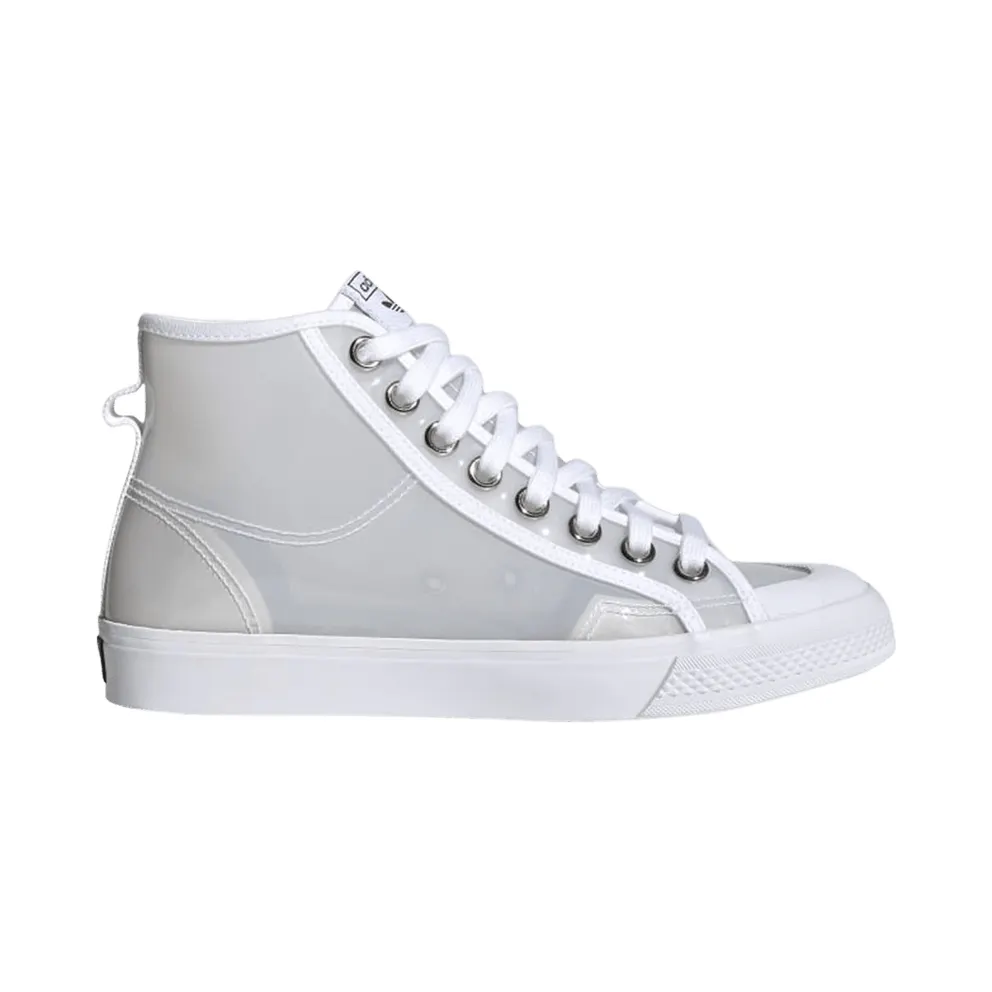adidas Nizza Hi Jelly Schuh Cloud White / Core Black / Silver Metallic (FW9940)
