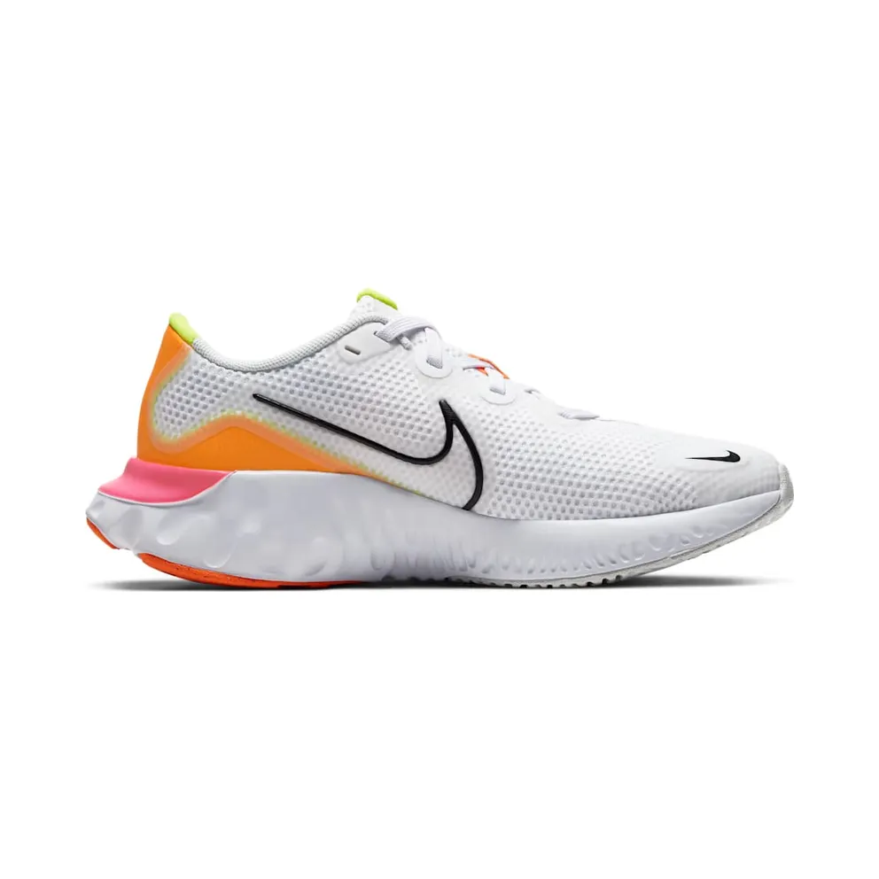 Nike Renew Run White Pink Blast (GS) White/Platinum Tint/Pink Blast (CT1430-100)