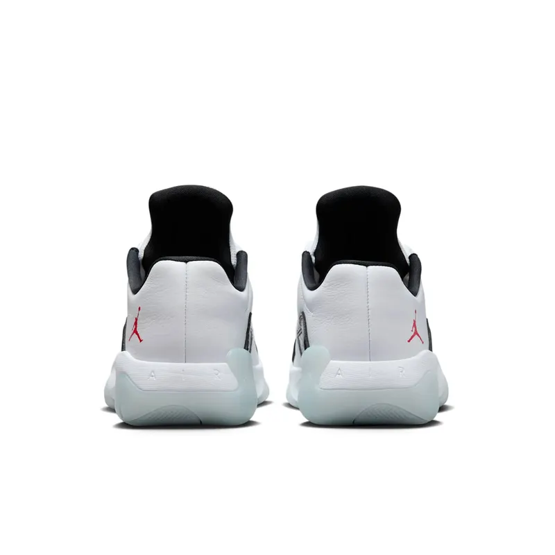 Jordan 11 CMFT Low White Black Blue Tint University Red (DV2629-106)