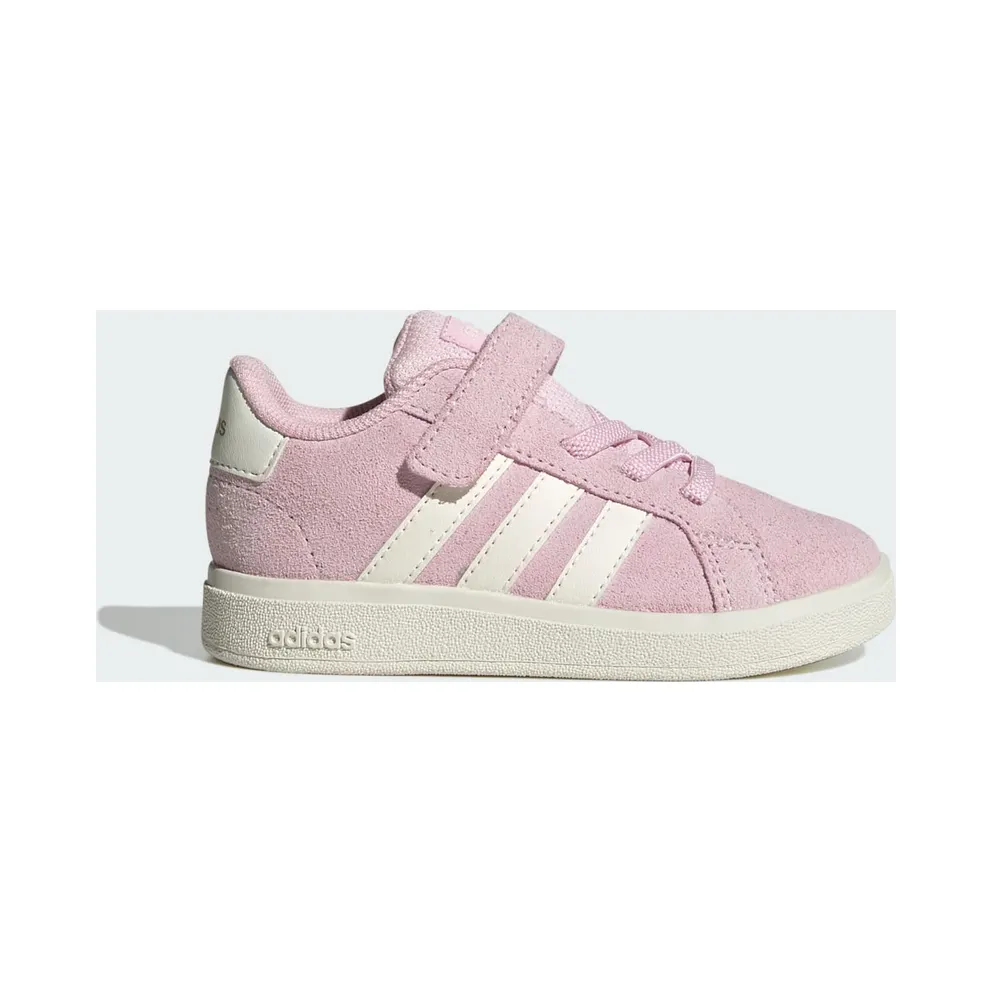 Adidas Grand Court 2.0 Kids Clear Pink / Off White / Gold Metallic (JR0781)