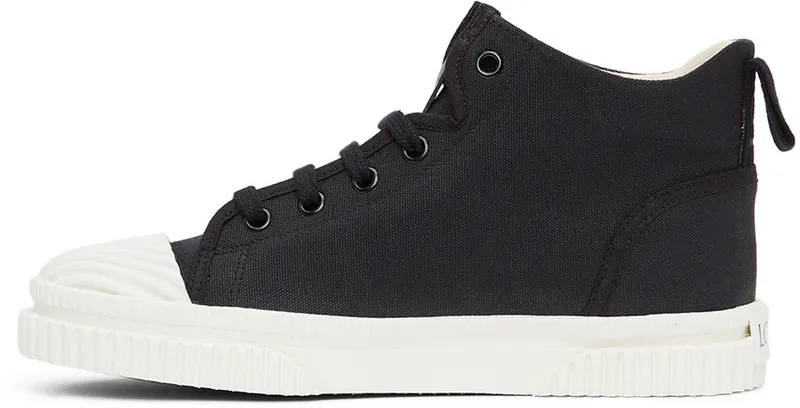 Loewe Black Canvas High-Top Sneakers (L815282X21)