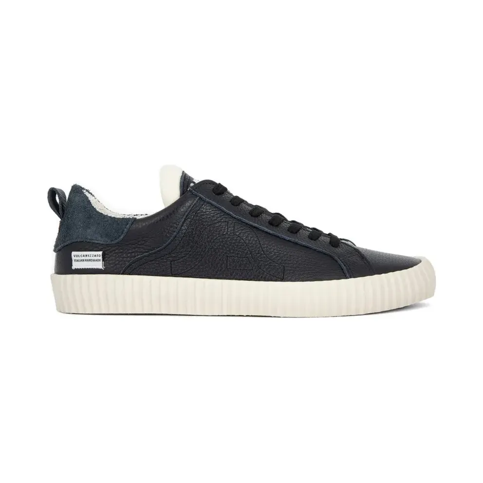 springa Wavy mit geriffelte Sohle – Black (WAVYLEATHERBLACK)