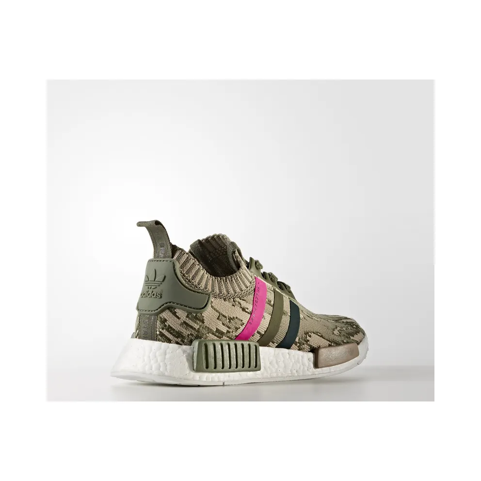 adidas NMD R1 Glitch Camo St Major (W) Sergeant Major/Green Night/Shock Pink (BY9864)