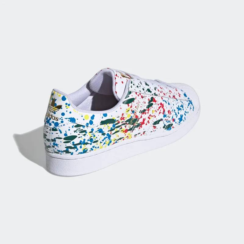 adidas Superstar Cloud White / Cloud White / Gold Metallic (FX5537)