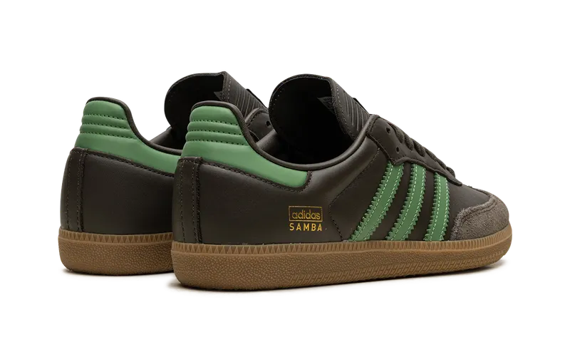 Adidas SAMBA OG “Green and Brown” (IG6175)