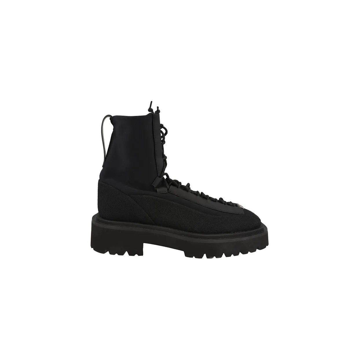 Ferragamo Atlante Lace Up Ankle Boots Black (01F273-760711-M)