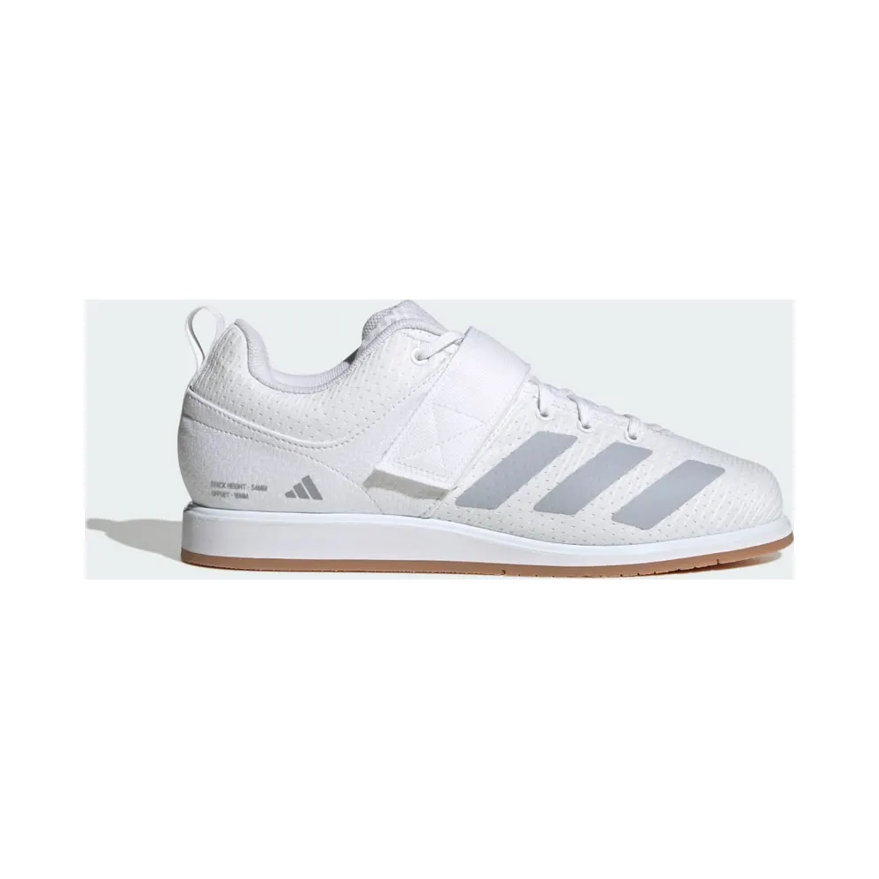 adidas Powerlift 5 Weightlifting “Cloud White / Halo Silver / Core Black” (KJ4396)