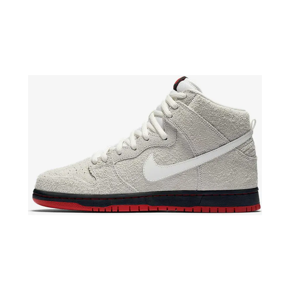 Nike Dunk SB High Wolf In Sheep’s Clothing (Deluxe Set W/ Accessories) Summit White/Black-University Red-Summit White (881758-110)