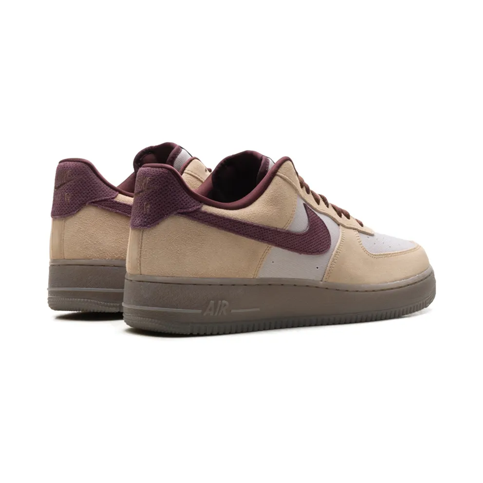Nike Air Force 1 Low ’07 Premium “Linen Moon Particle Burgundy” (IQ3408-286)