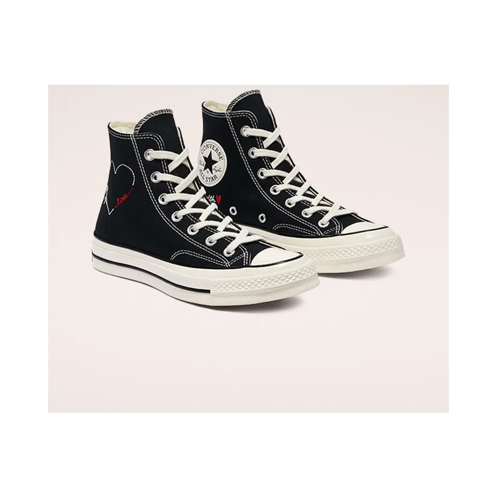 Converse Chuck 70 High ‘Valentine’s Day – Black’ Black/Egret/Black (171118C)