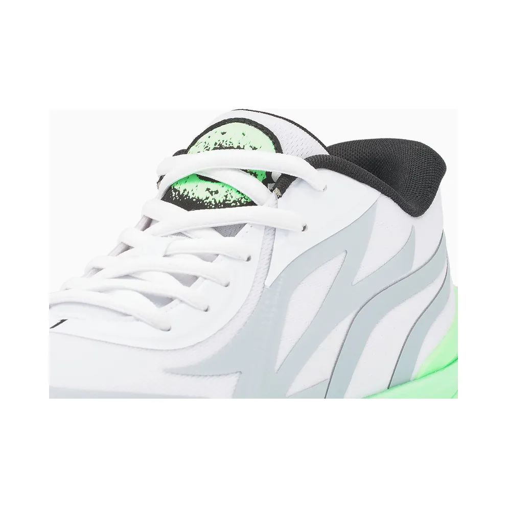 Puma MB.02 Lo LaMel-O Basketball Shoes Green/White (379408-01)