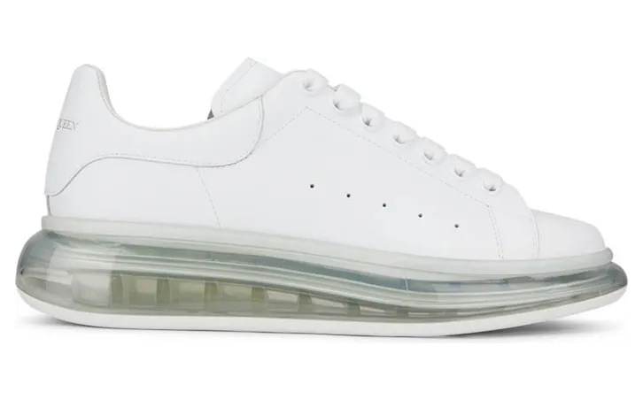 Alexander McQueen Oversized White Clear Sole (604232WHX989000)