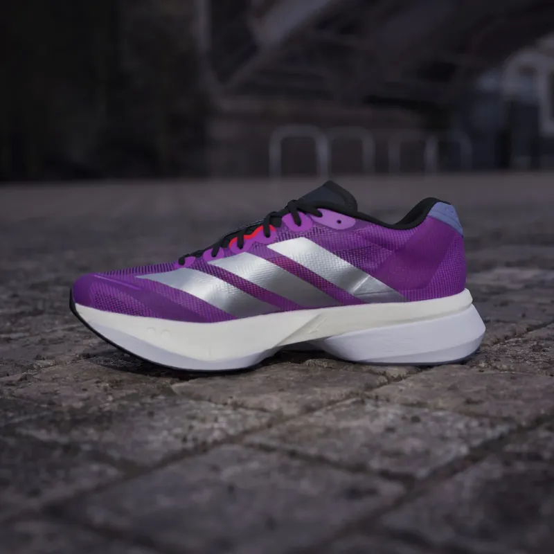 adidas Adizero Boston 13 Purple Burst Silver Metallic (JS4943)