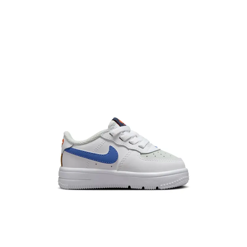 Nike Force 1 Low LV8 2 EasyOn Light Silver White Astronomy Blue Midnight Navy (FN0408-002)