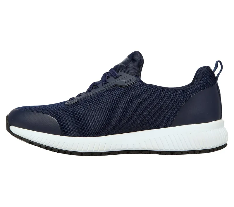 Skechers Work Slip-Resistant: Squad Sneaker Marine