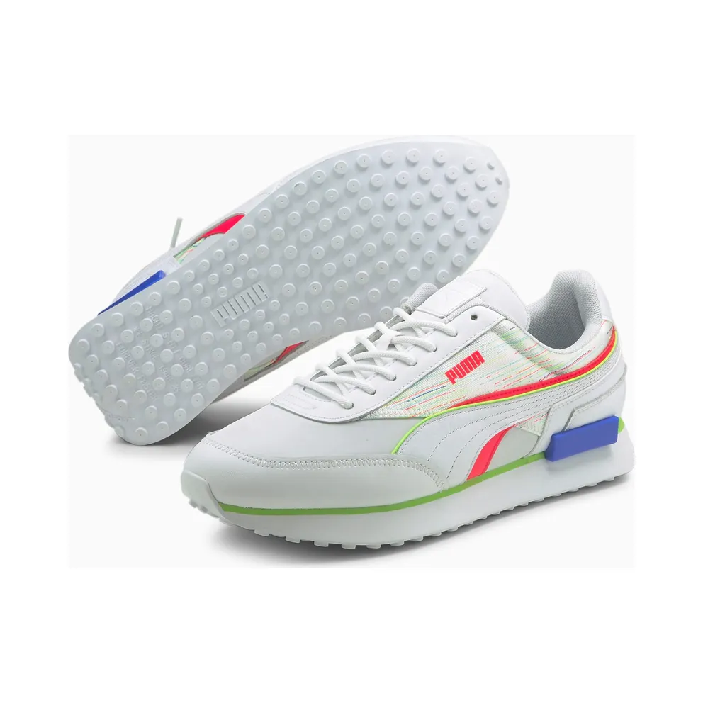 Puma Future Rider Double Spectra White/Green (382740-01)