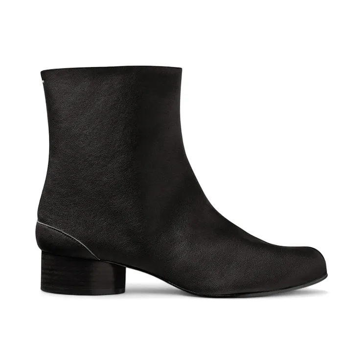 Maison Margiela Tabi Ankle Boot Black Leather (S58WU0273 P3753 T8013)