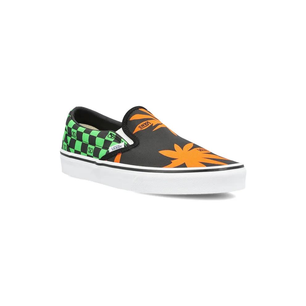Vans X Valentino X Vans Classic Slip-on “Black/Green” (8W2S0NY9XWF BAL)