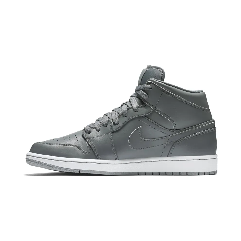 Jordan 1 Retro Mid Cool Grey (2015) Cool Grey/Cool Grey-White-Wolf Grey (554724-031)