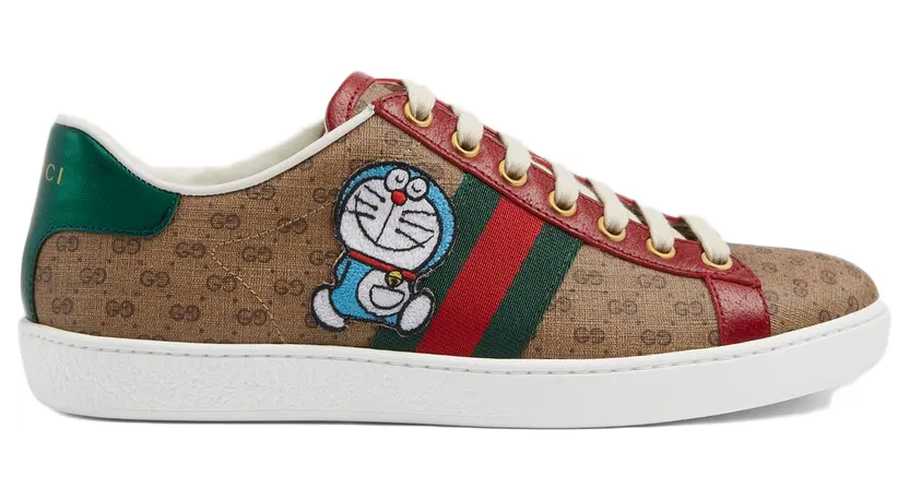Gucci x Doraemon Ace Monogram (_655021 2SZ10 9765)