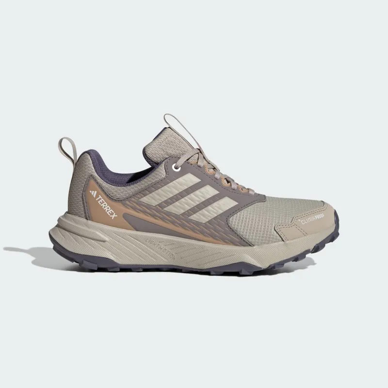 Adidas Terrex Tracefinder 2 CLIMAPROOF Trail Running Shoes Wonder Beige / Beige / Preloved Violet (JR7773)