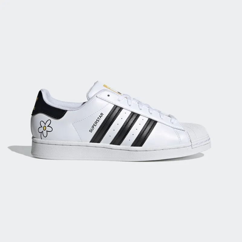 adidas Superstar Cloud White / Core Black / Hazy Yellow (GW2249)