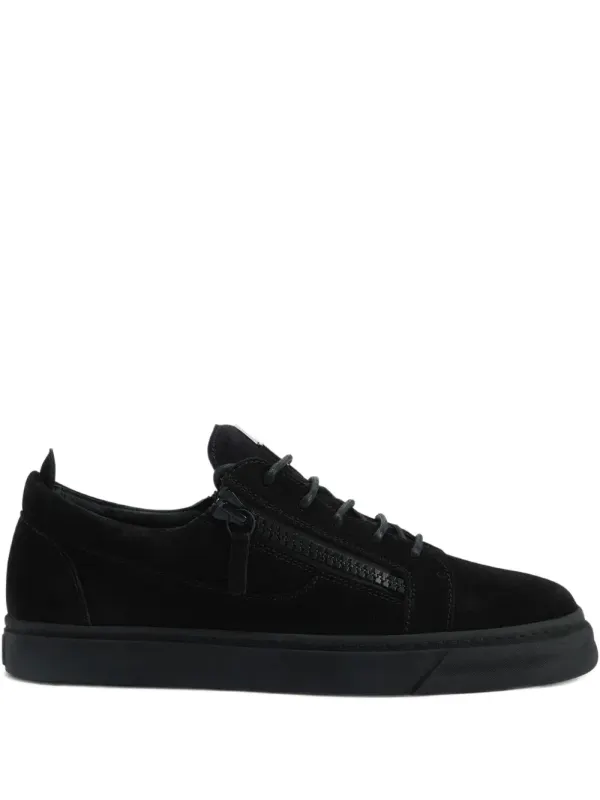 Giuseppe Zanotti Frankie Sneakers mit Reißverschluss – Schwarz (RU50035H01)