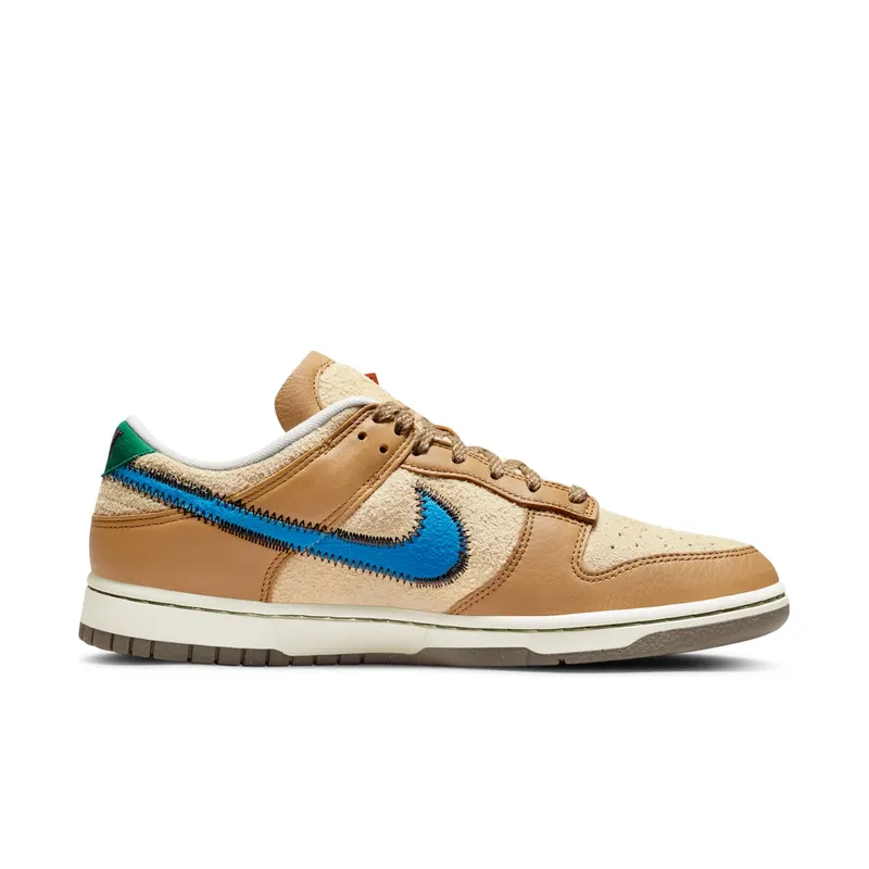 Nike x Size? Dunk Low – “Brown / Blue / Rattan” (DO6712-200)