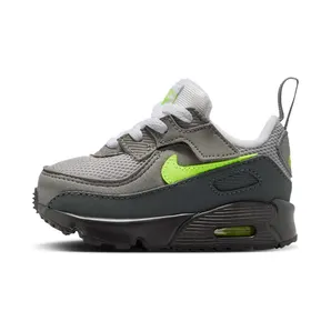 Nike Air Max 90 TD “Black / Anthracite / Light Charcoal / Neon Yellow” (IQ9029-001)