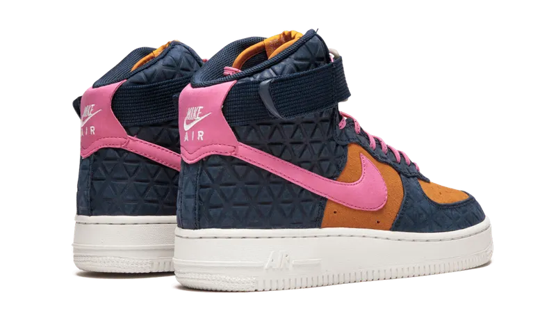 Nike AIR FORCE 1 HI PRM SUEDE “Dynamic Pink” (845065-400)