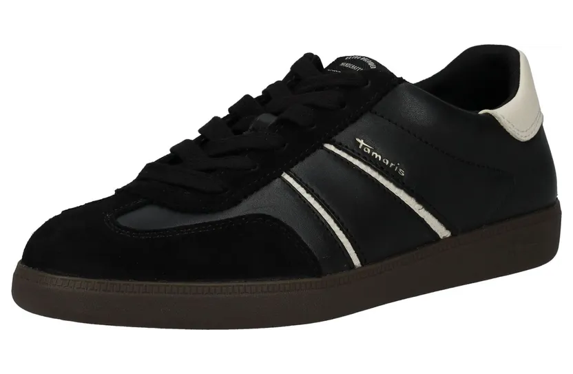 Tamaris sneaker Crème / Zwart (1-23624-43-098)