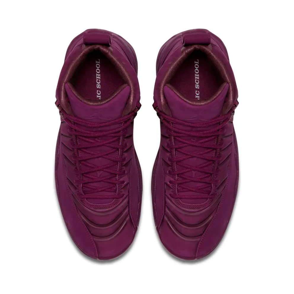 Air Jordan Nike AJ 12 XII Retro PSNY Bordeaux Public School (AA1233-600)