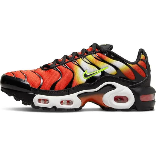 Nike Air Max Plusen “Team Orange / Volt / University Gold / Black” (DR8675-800)
