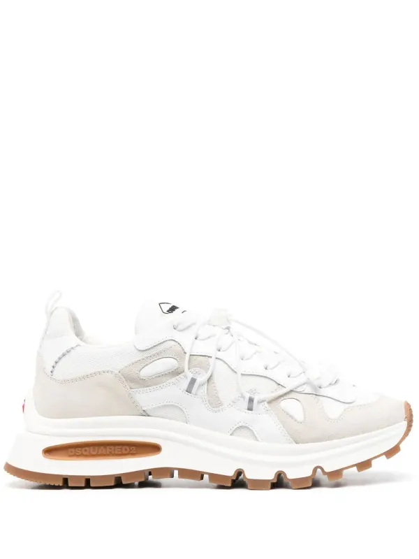 DSQUARED2 mit Kontrasteinsätzen – White (SNM028008106262)