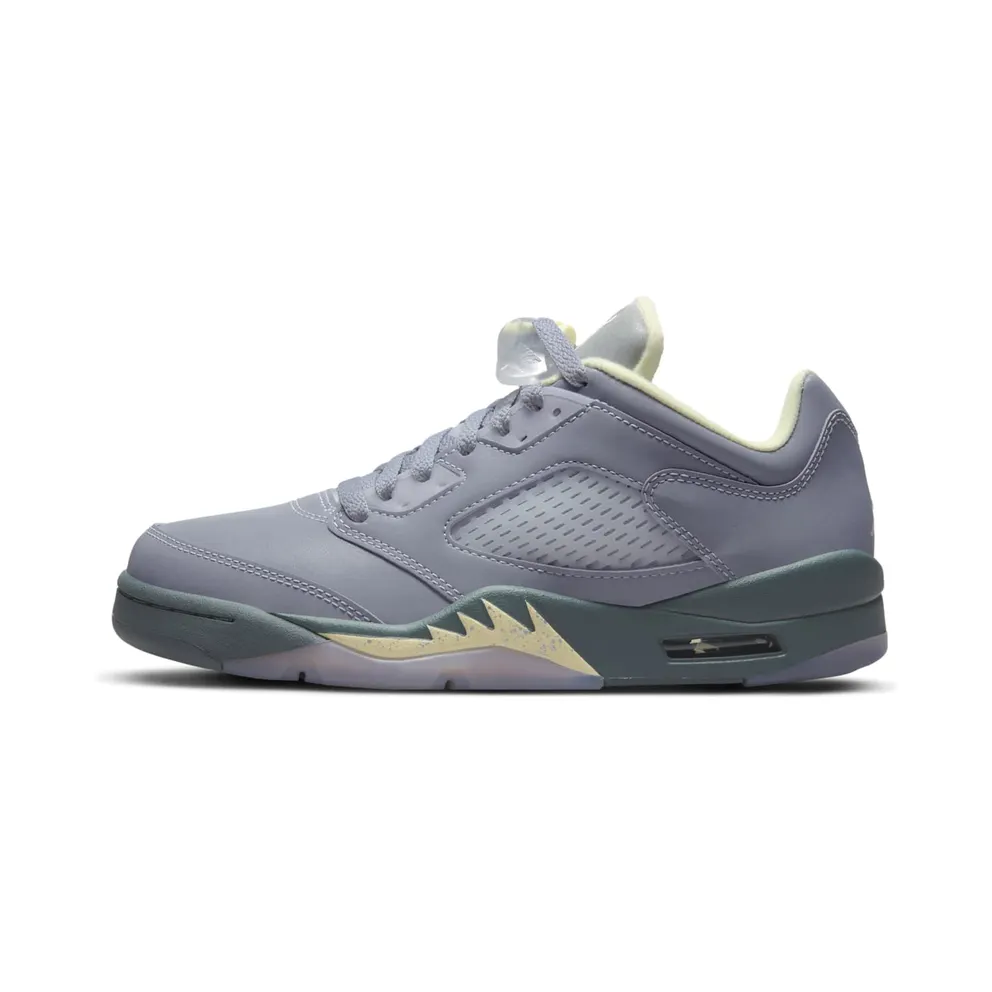 Air Jordan 5 Retro Low Indigo Haze/Metallic Silver/Alabaster/Fire Red (FJ4563-500)