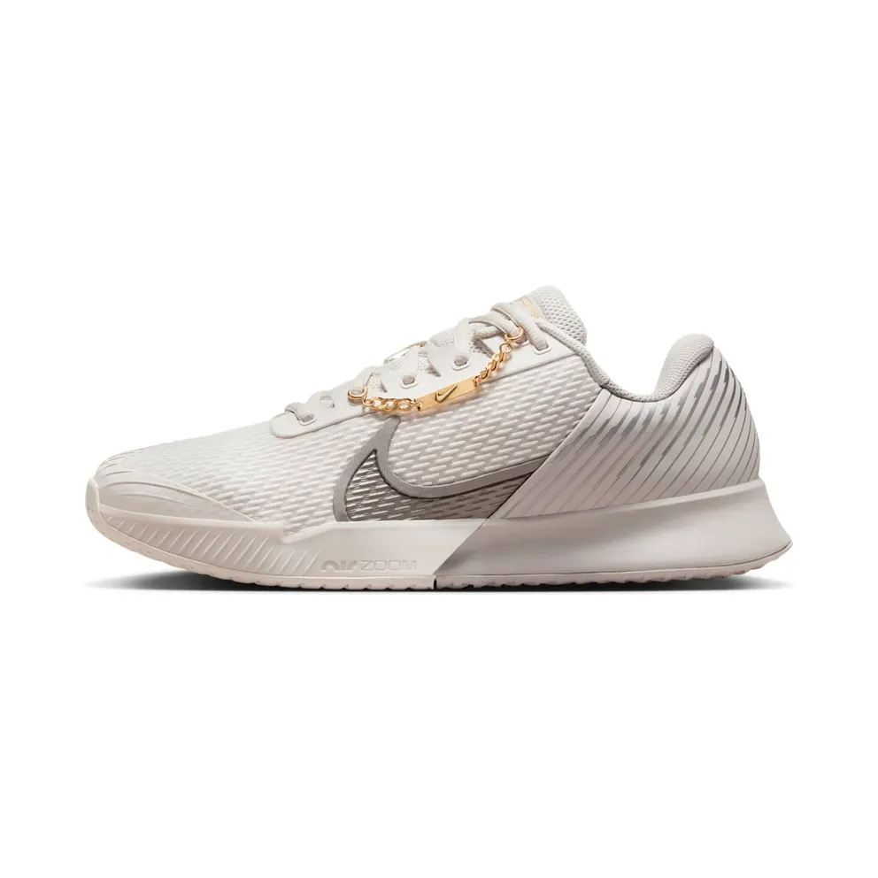 Nike Court Vapor Pro 2 HC Premium Phantom College Grey Metallic Gold Metallic Pewter (FZ1249-001)