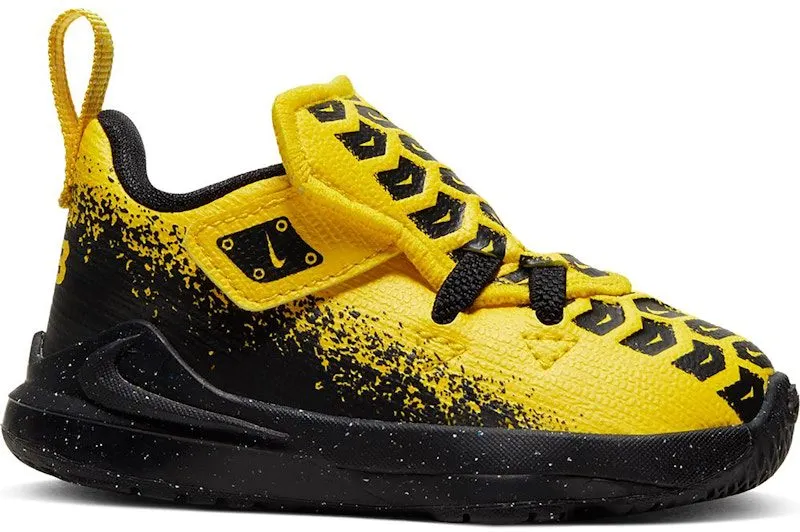 Nike LeBron 17 Auto (TD) Chrome Yellow/Black (CK0611-700)