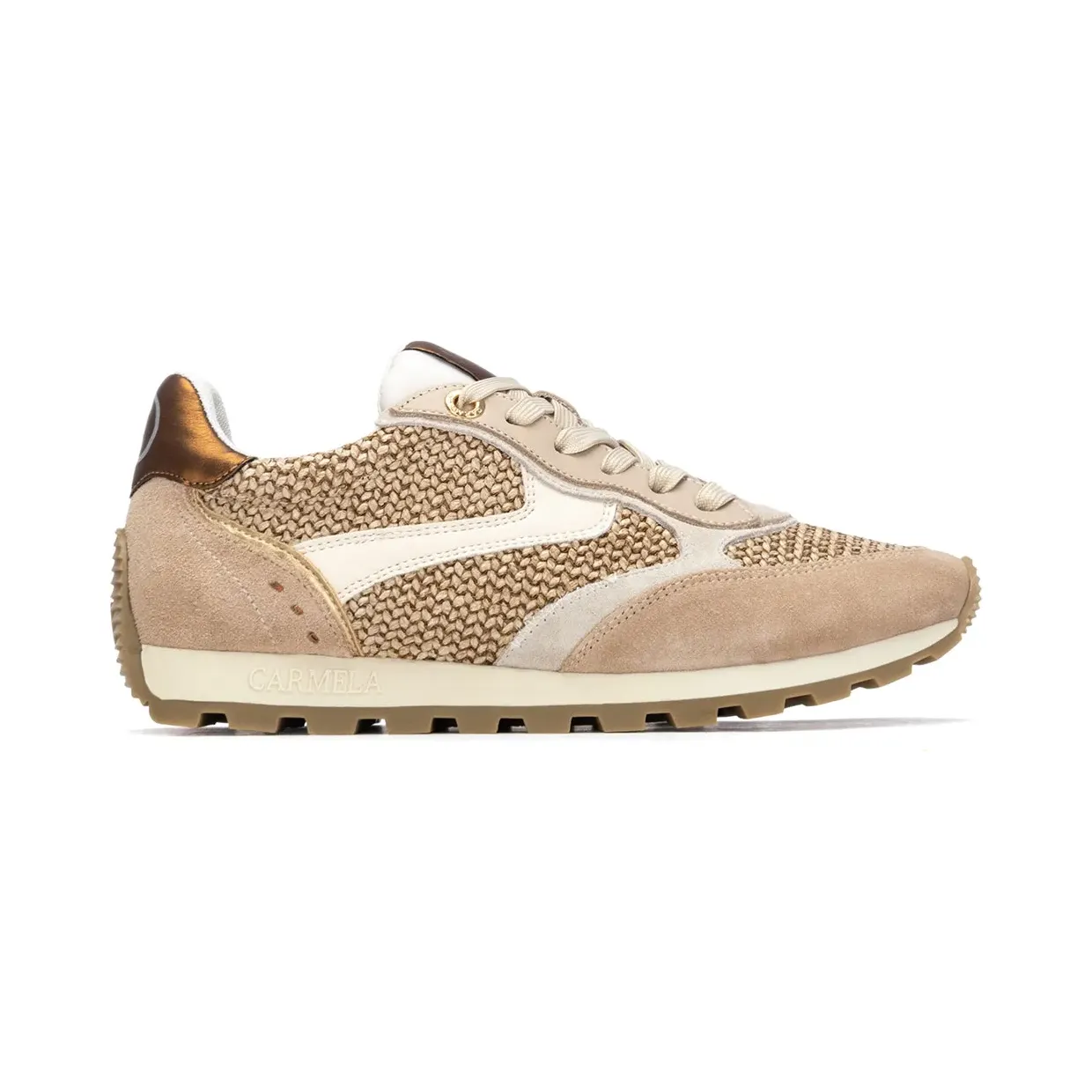 carmela-sneaker 163230-Beige