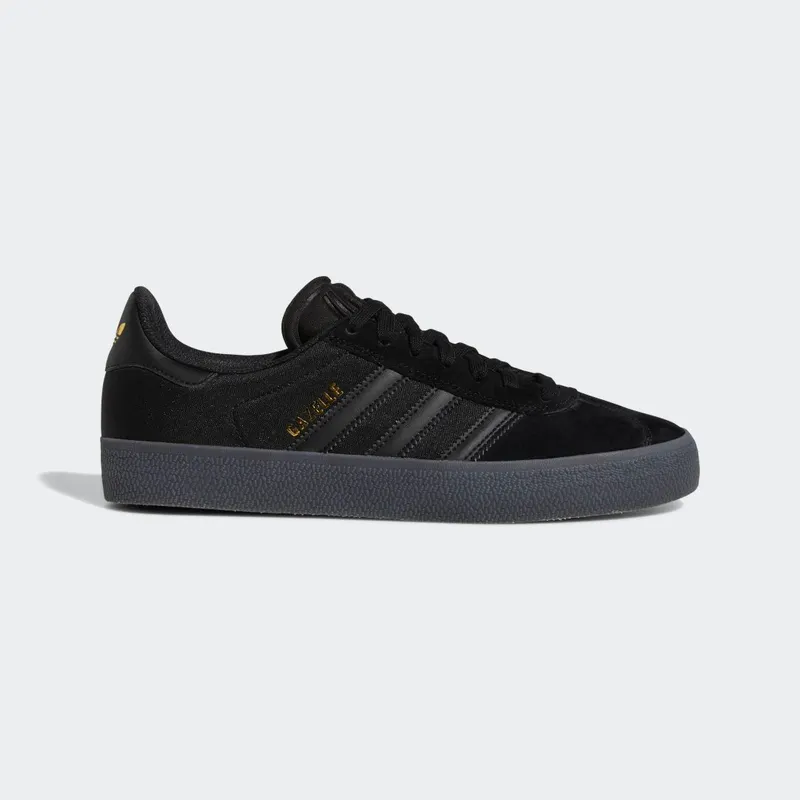 adidas Gazelle ADV Core Black / Core Black / Gold Metallic (GW3141)