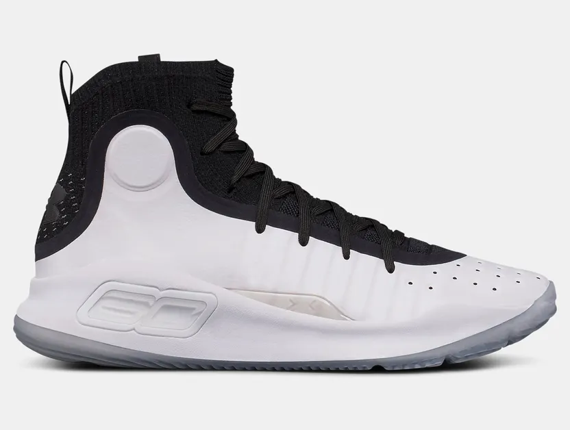 Under Armour Curry 4 White Black